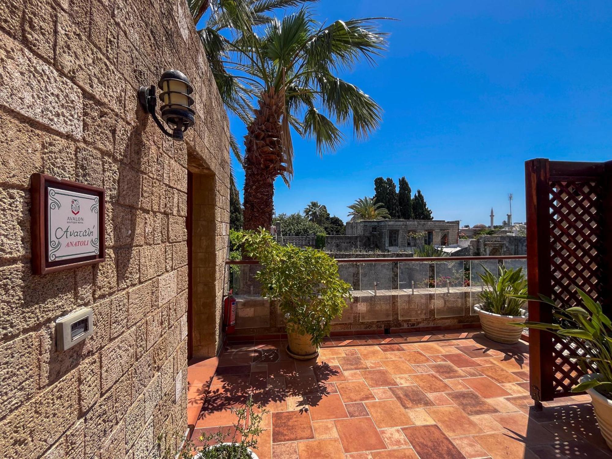 Avalon Boutique Hotel Rhodes Rhodes City Bagian luar foto